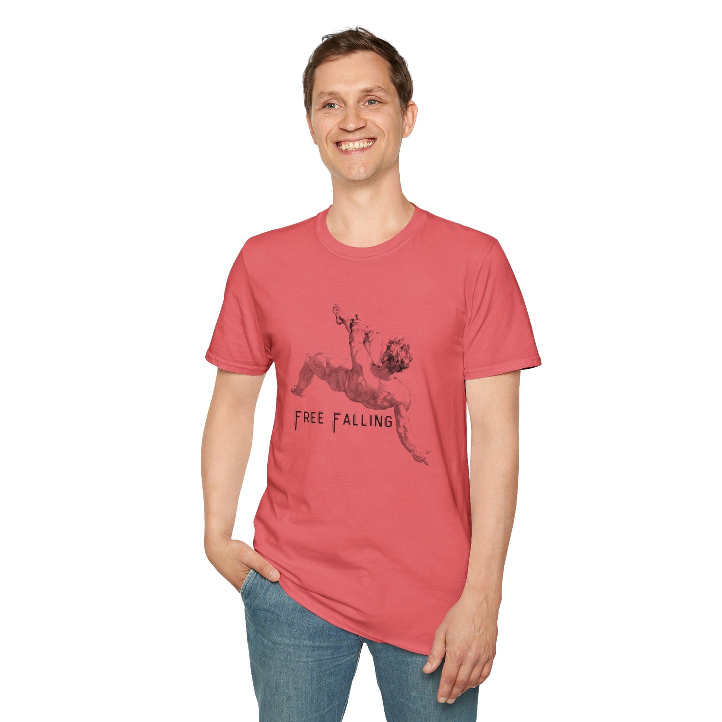 Free Falling Unisex Softstyle T-Shirt