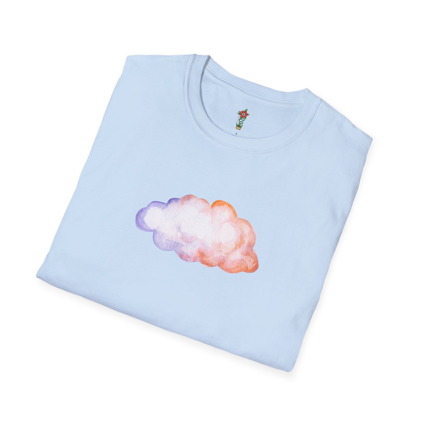 Happy Cloud Unisex Softstyle T-Shirt