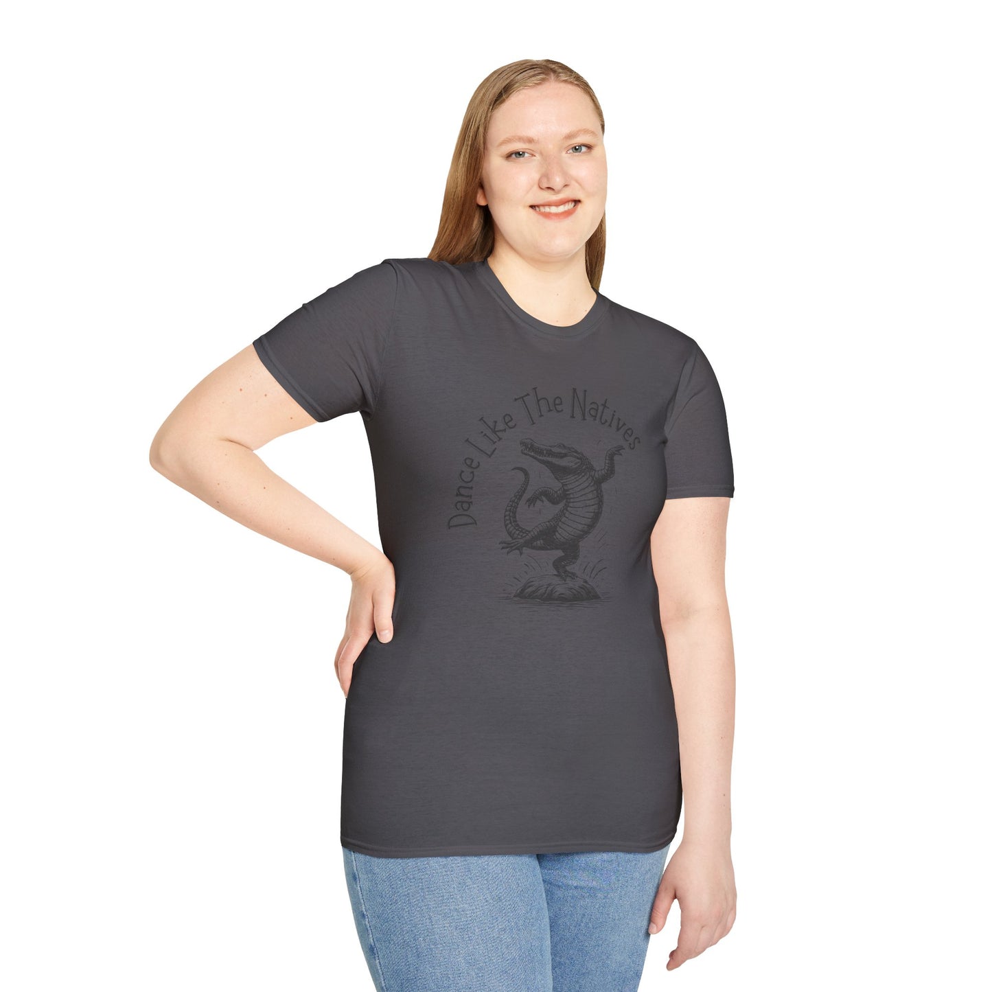 Gator Dance of Unisex Softstyle T-Shirt