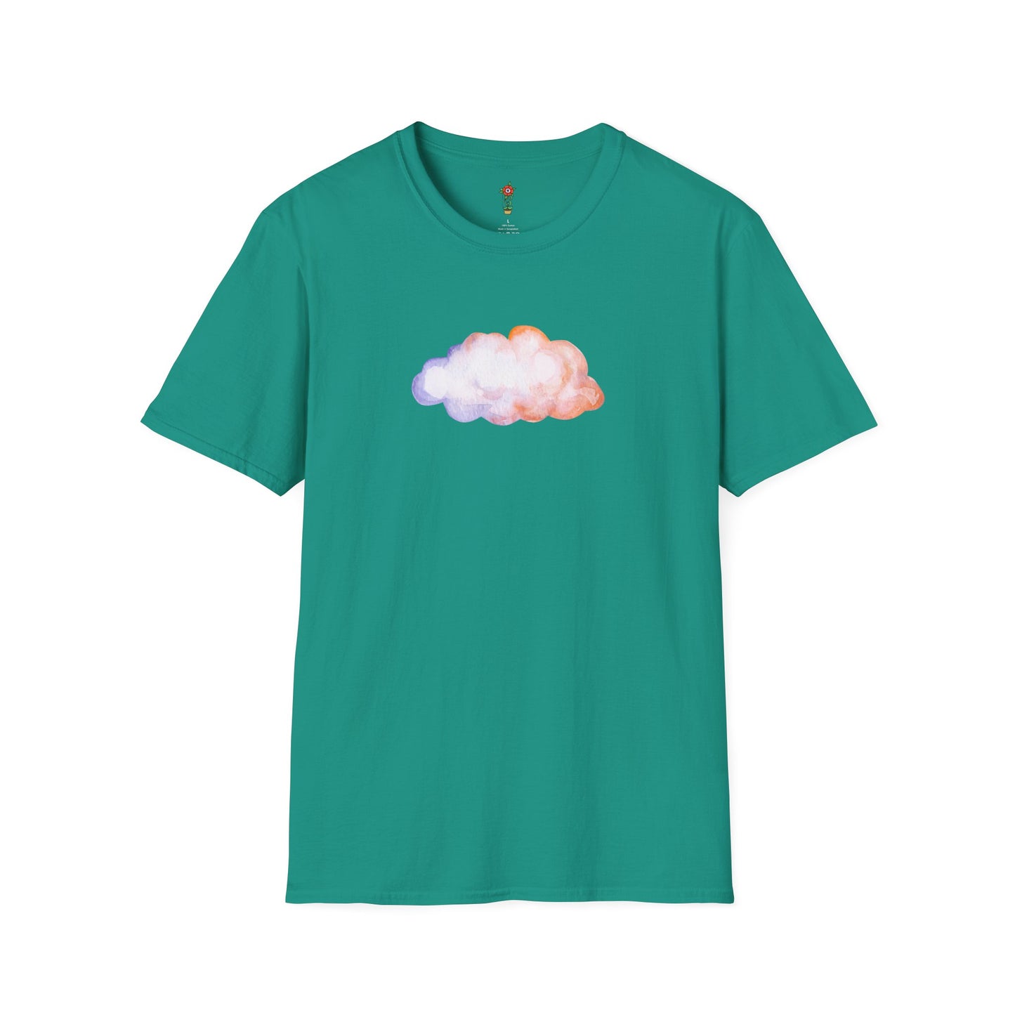 Happy Cloud Unisex Softstyle T-Shirt