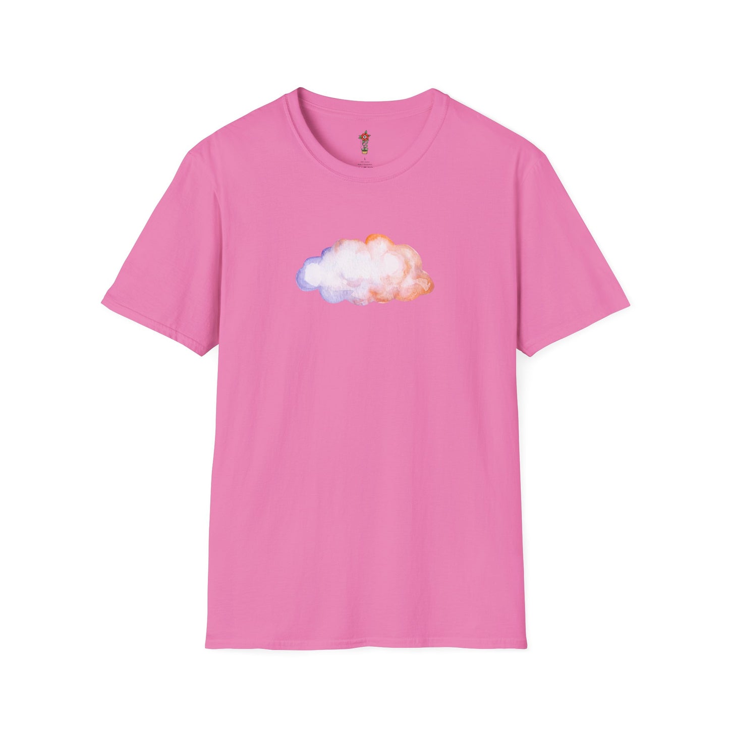 Happy Cloud Unisex Softstyle T-Shirt
