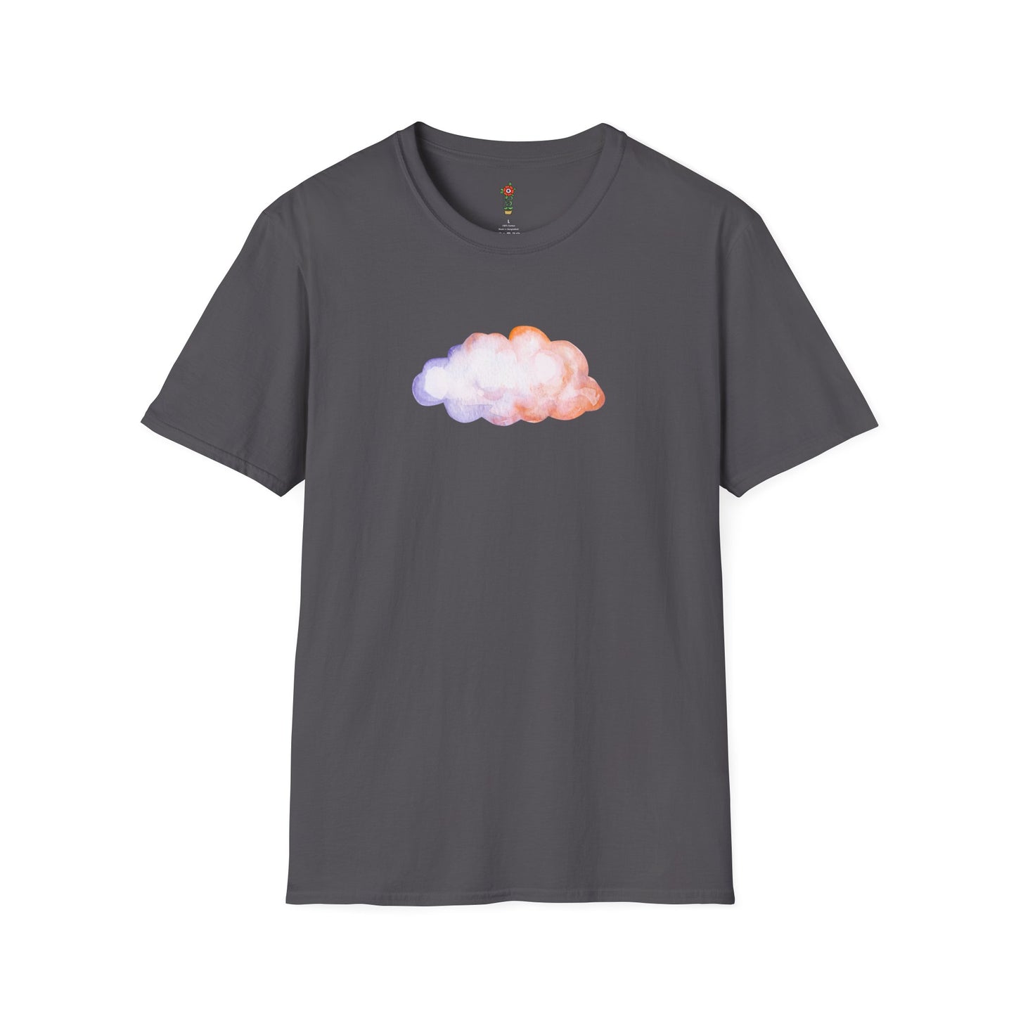 Happy Cloud Unisex Softstyle T-Shirt