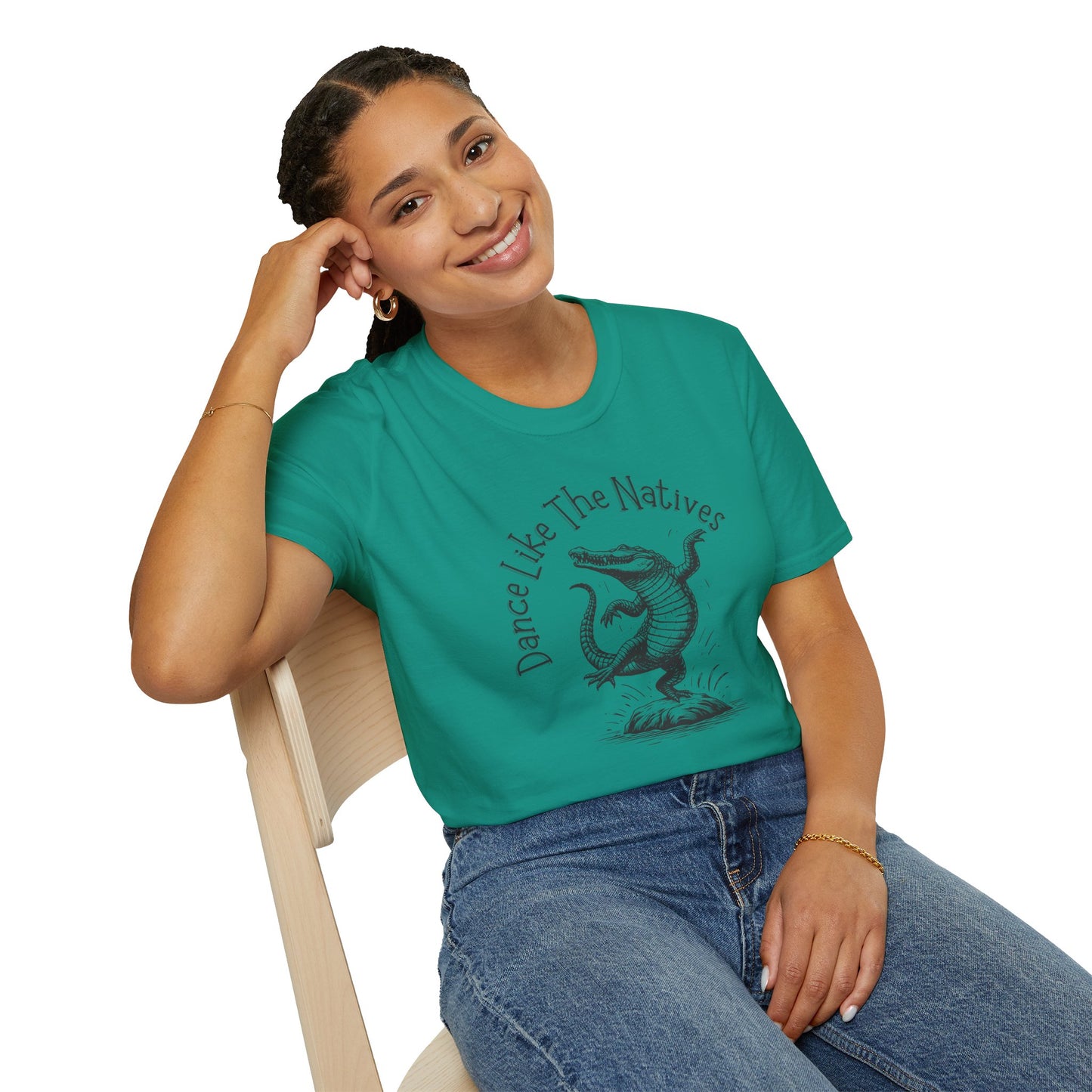 Gator Dance of Unisex Softstyle T-Shirt