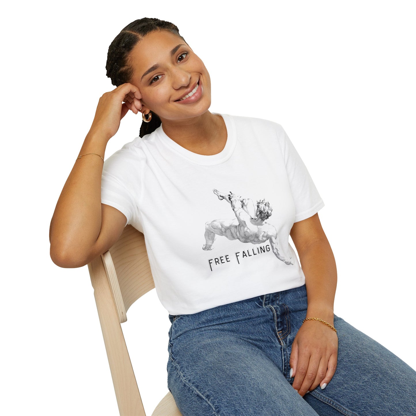 Free Falling Unisex Softstyle T-Shirt