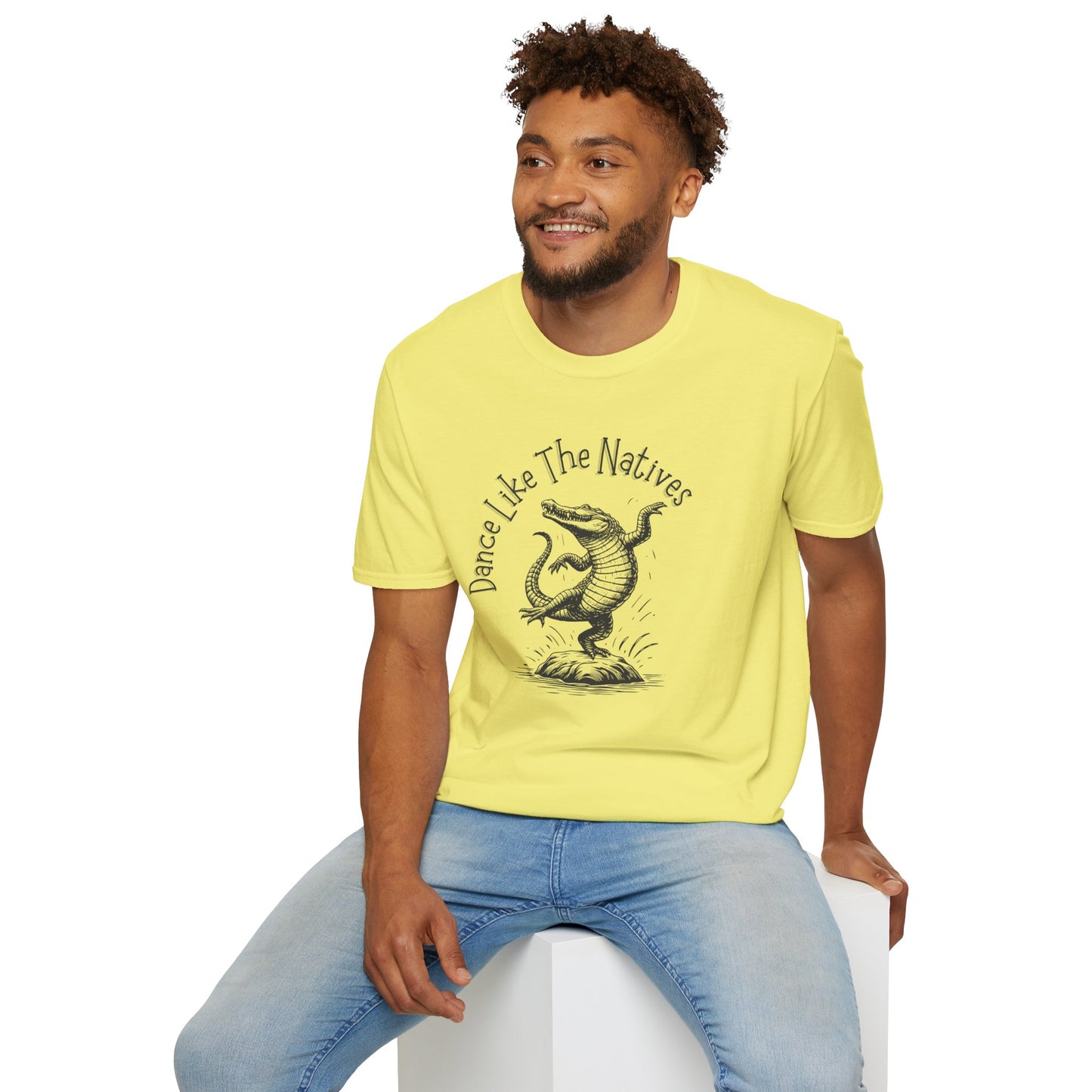 Gator Dance of Unisex Softstyle T-Shirt