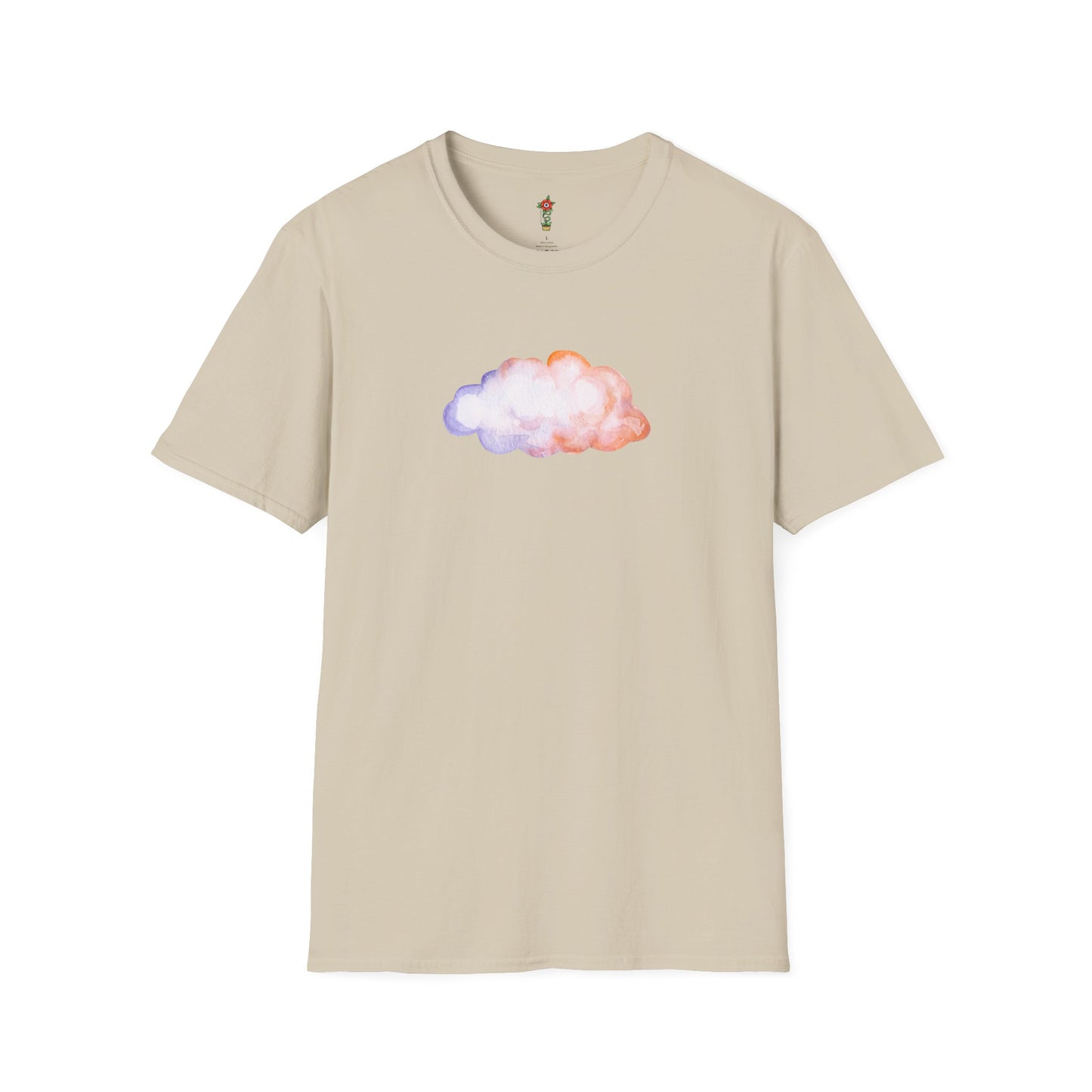 Happy Cloud Unisex Softstyle T-Shirt