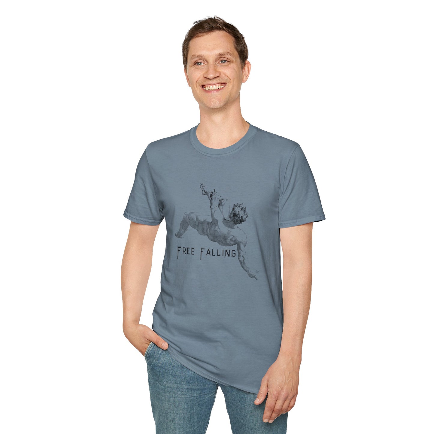 Free Falling Unisex Softstyle T-Shirt