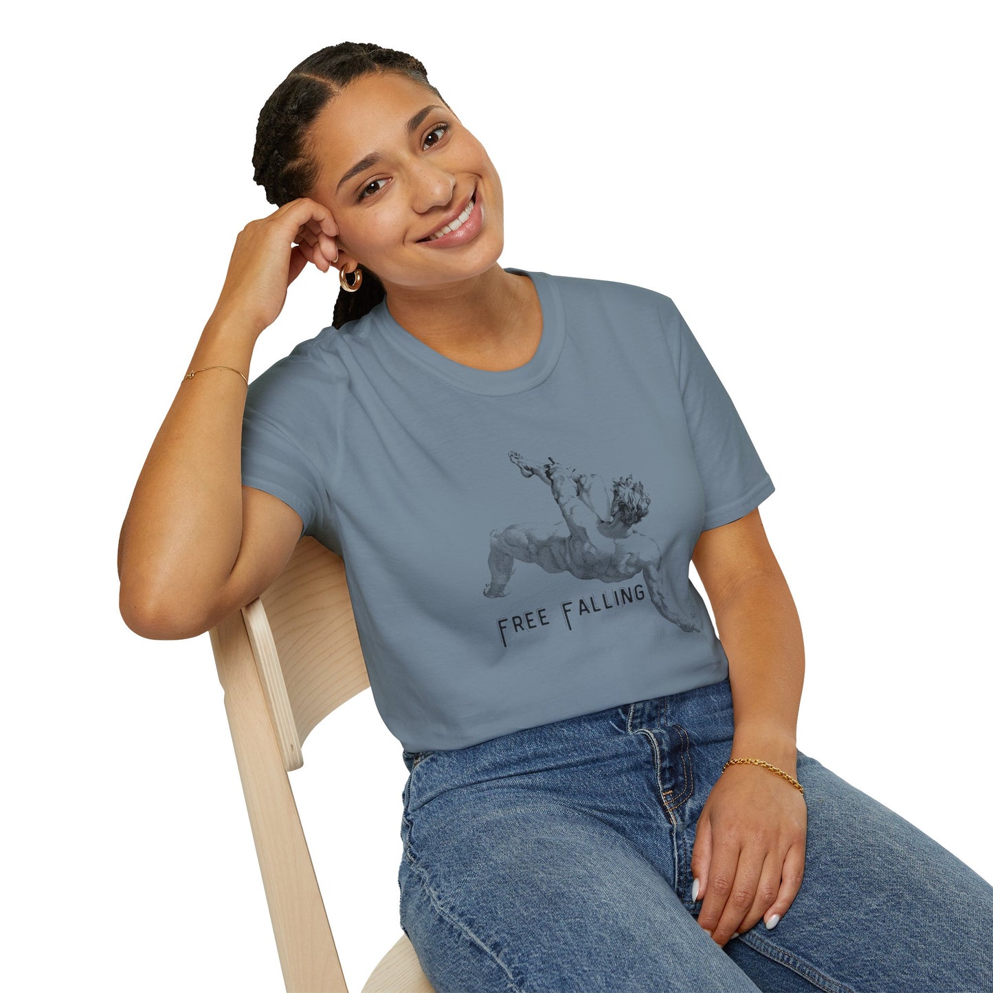 Free Falling Unisex Softstyle T-Shirt