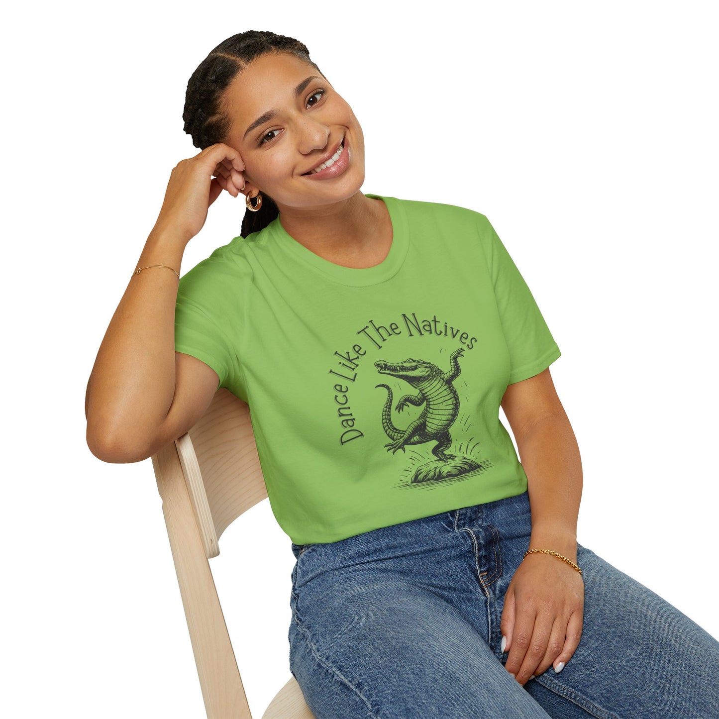 Gator Dance of Unisex Softstyle T-Shirt