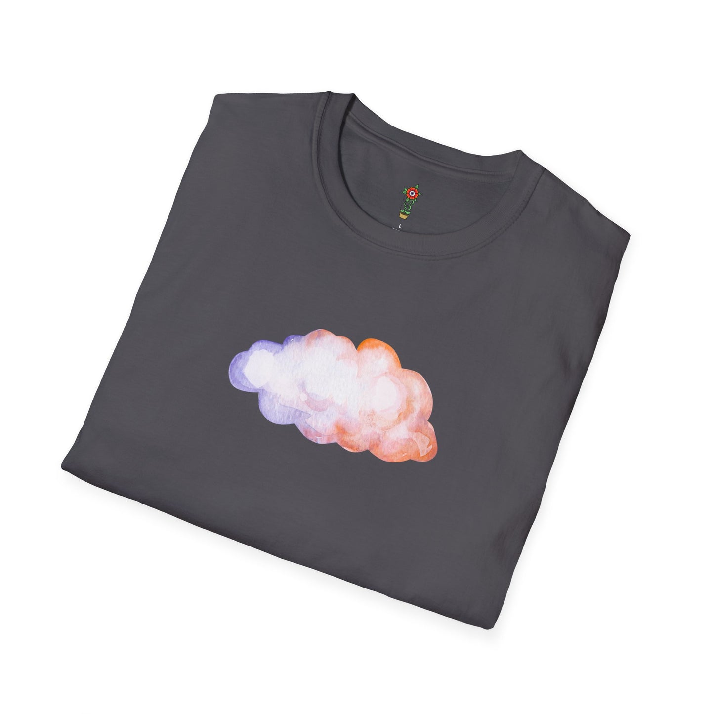 Happy Cloud Unisex Softstyle T-Shirt