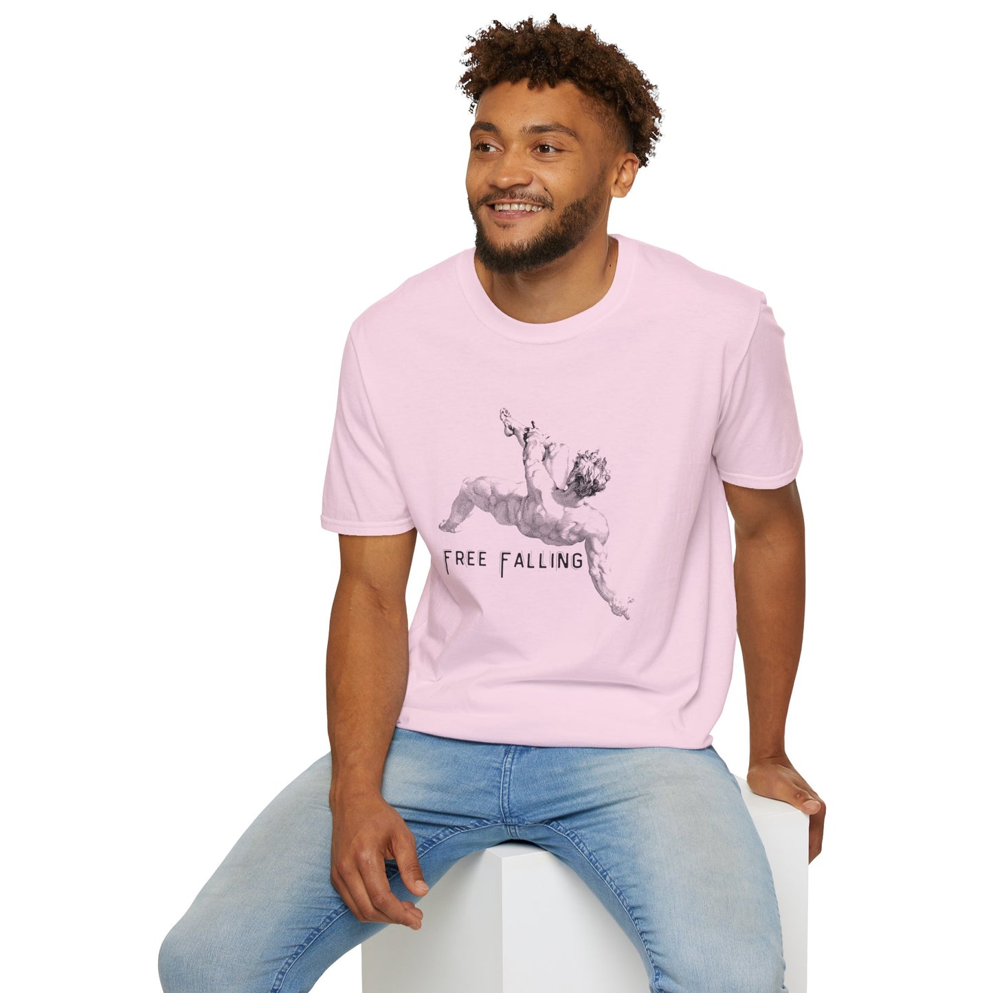 Free Falling Unisex Softstyle T-Shirt