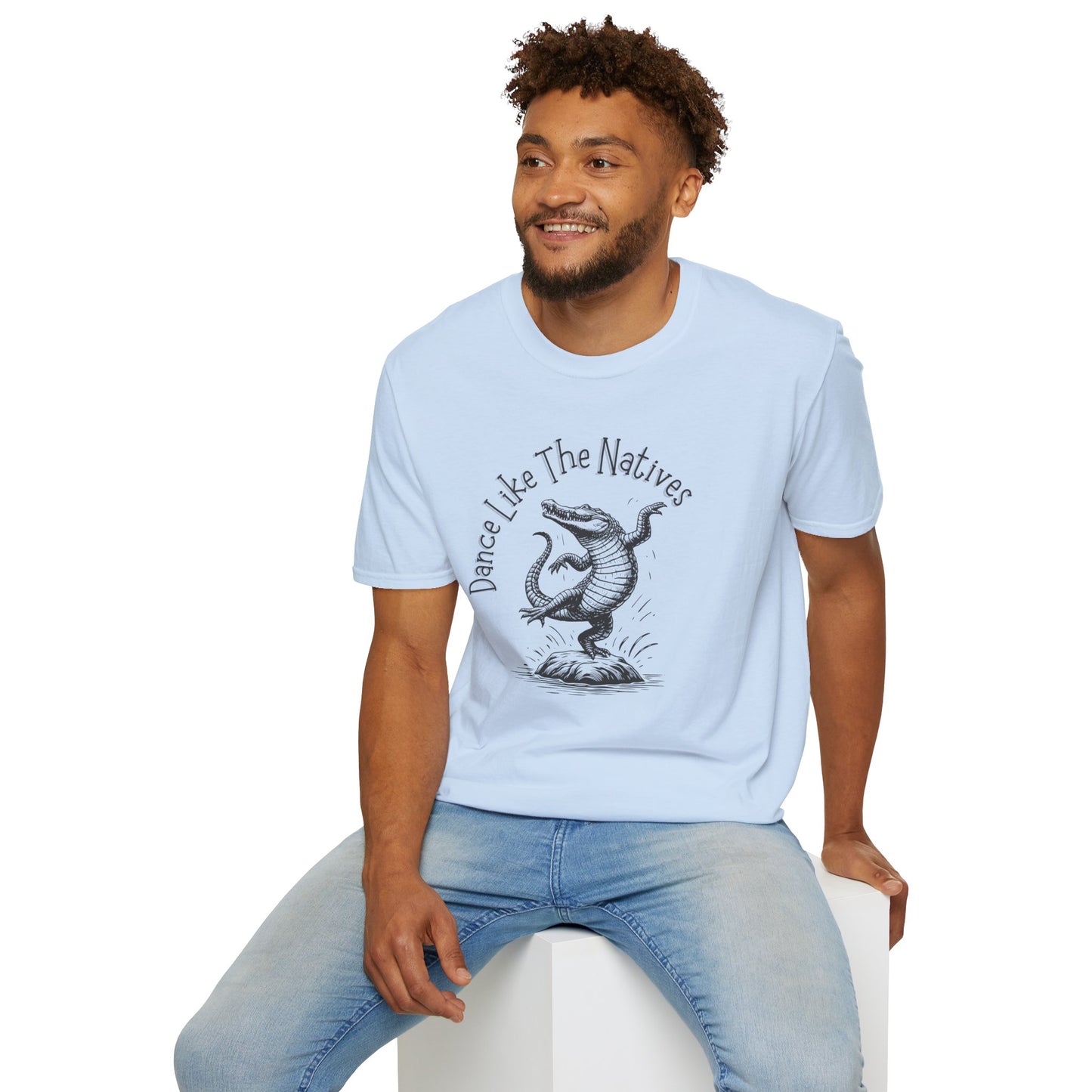 Gator Dance of Unisex Softstyle T-Shirt