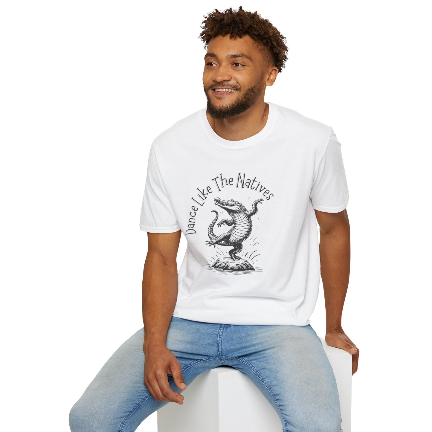 Gator Dance of Unisex Softstyle T-Shirt