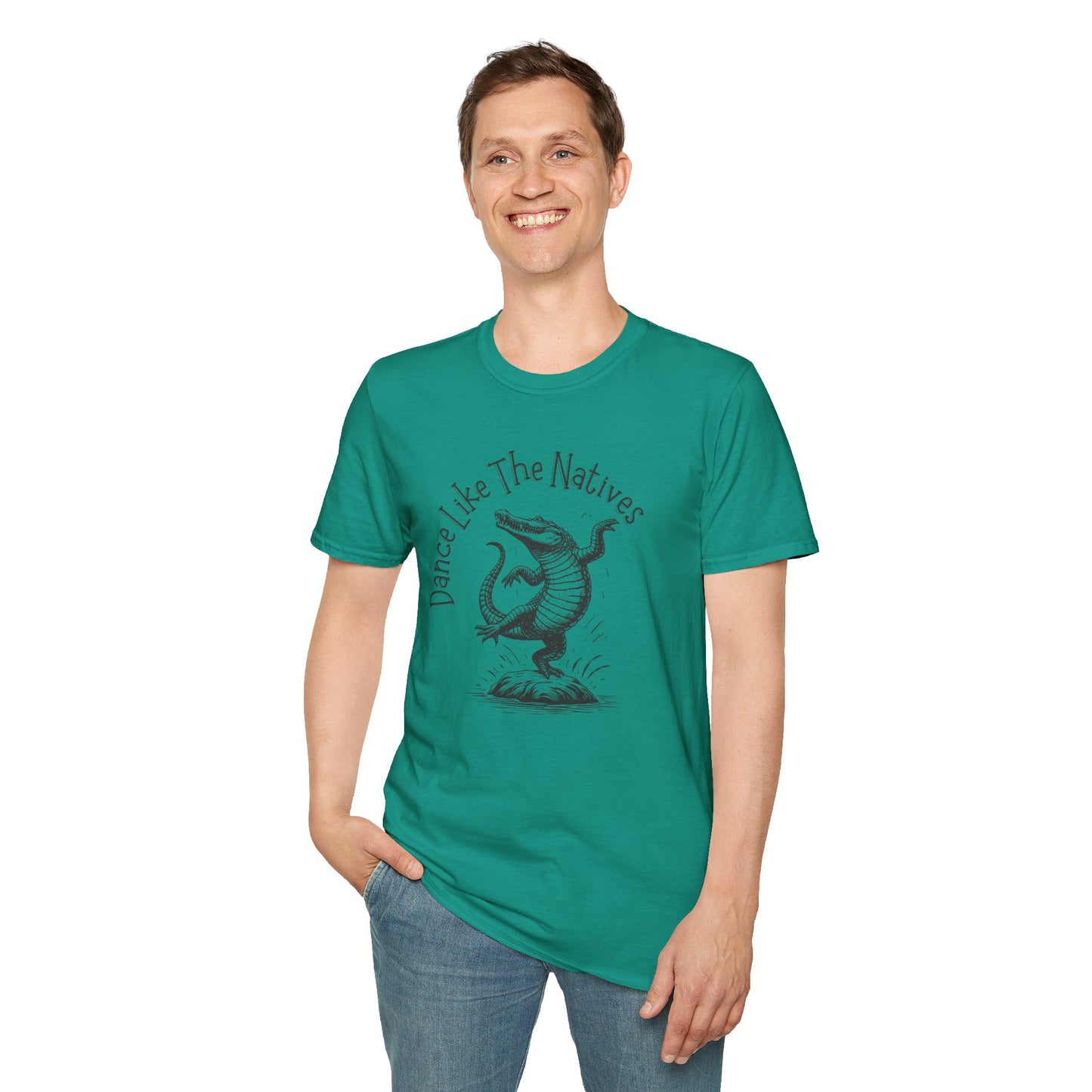 Gator Dance of Unisex Softstyle T-Shirt