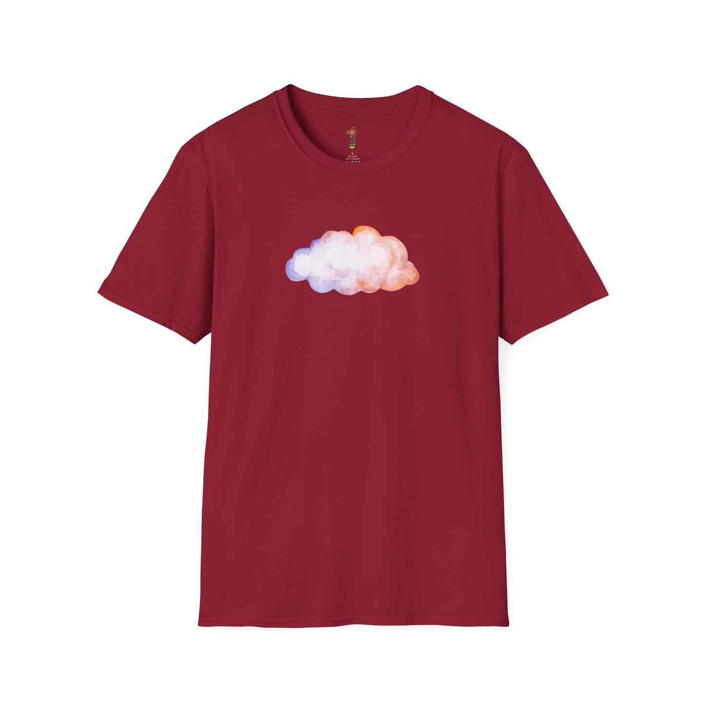 Happy Cloud Unisex Softstyle T-Shirt