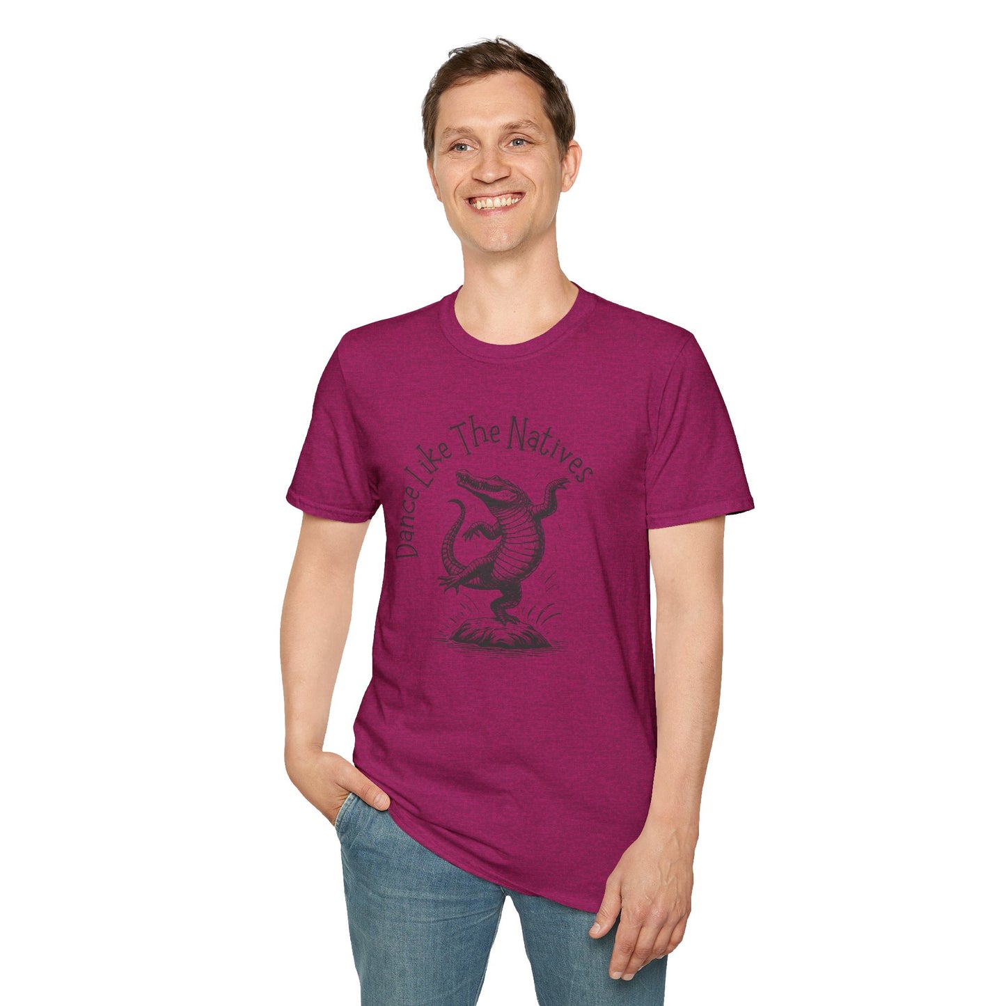 Gator Dance of Unisex Softstyle T-Shirt