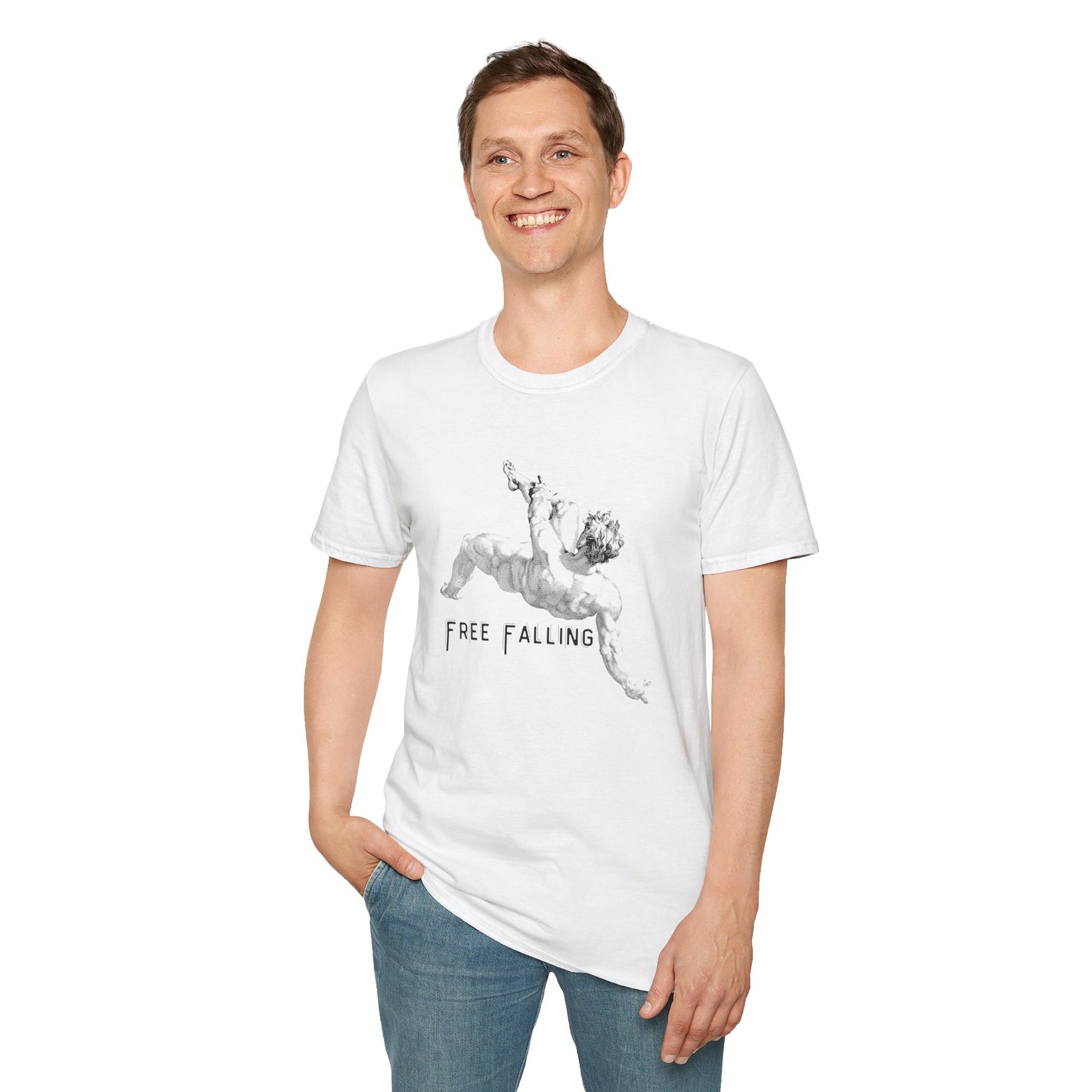 Free Falling Unisex Softstyle T-Shirt