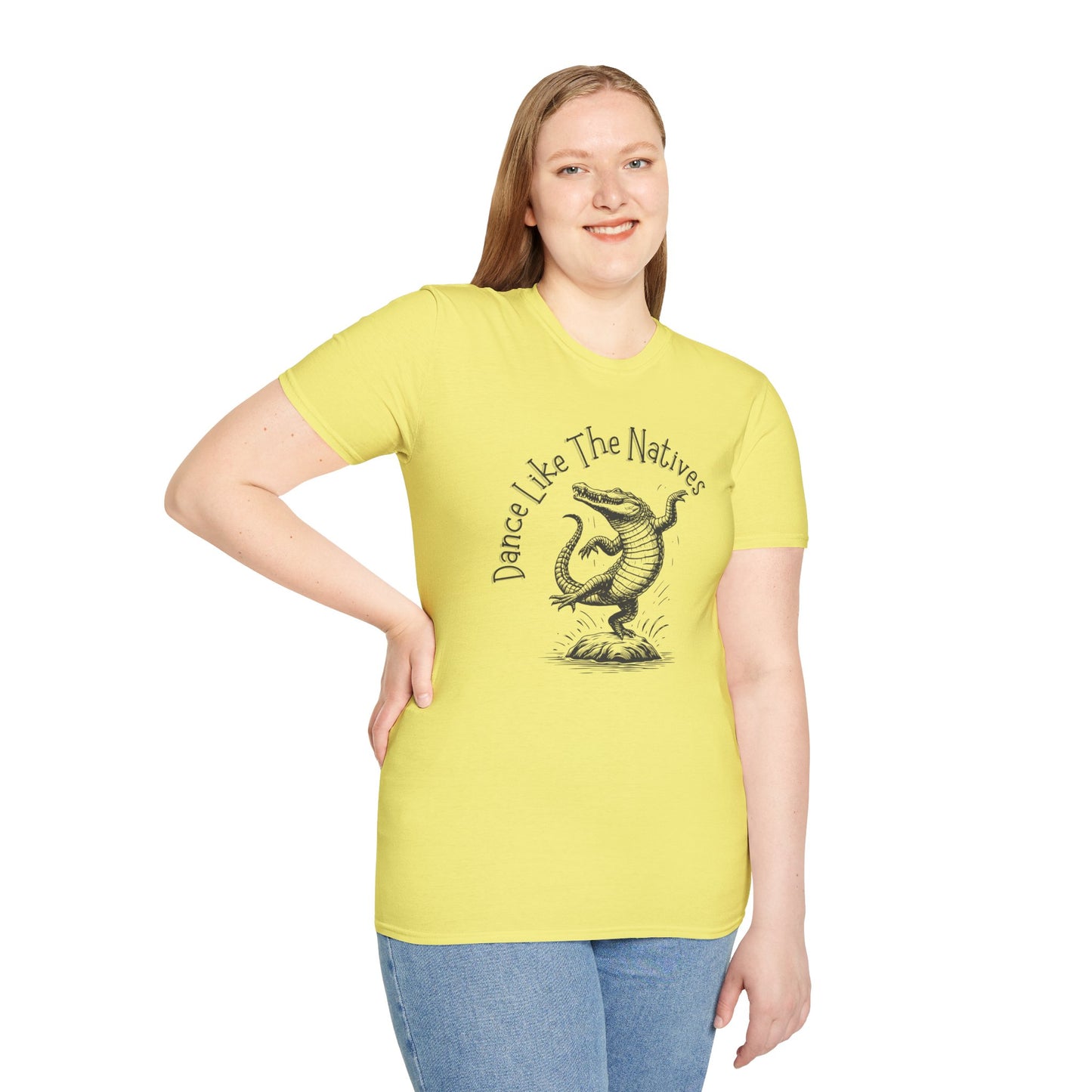 Gator Dance of Unisex Softstyle T-Shirt