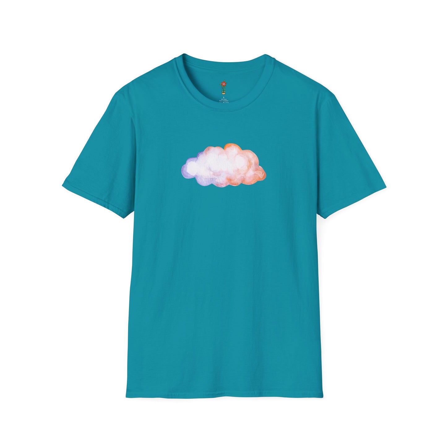 Happy Cloud Unisex Softstyle T-Shirt