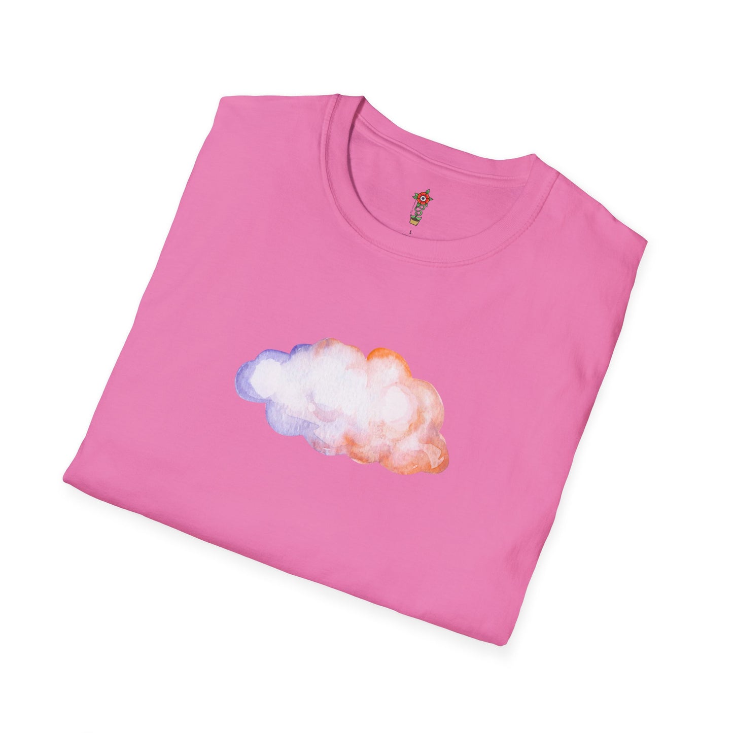 Happy Cloud Unisex Softstyle T-Shirt