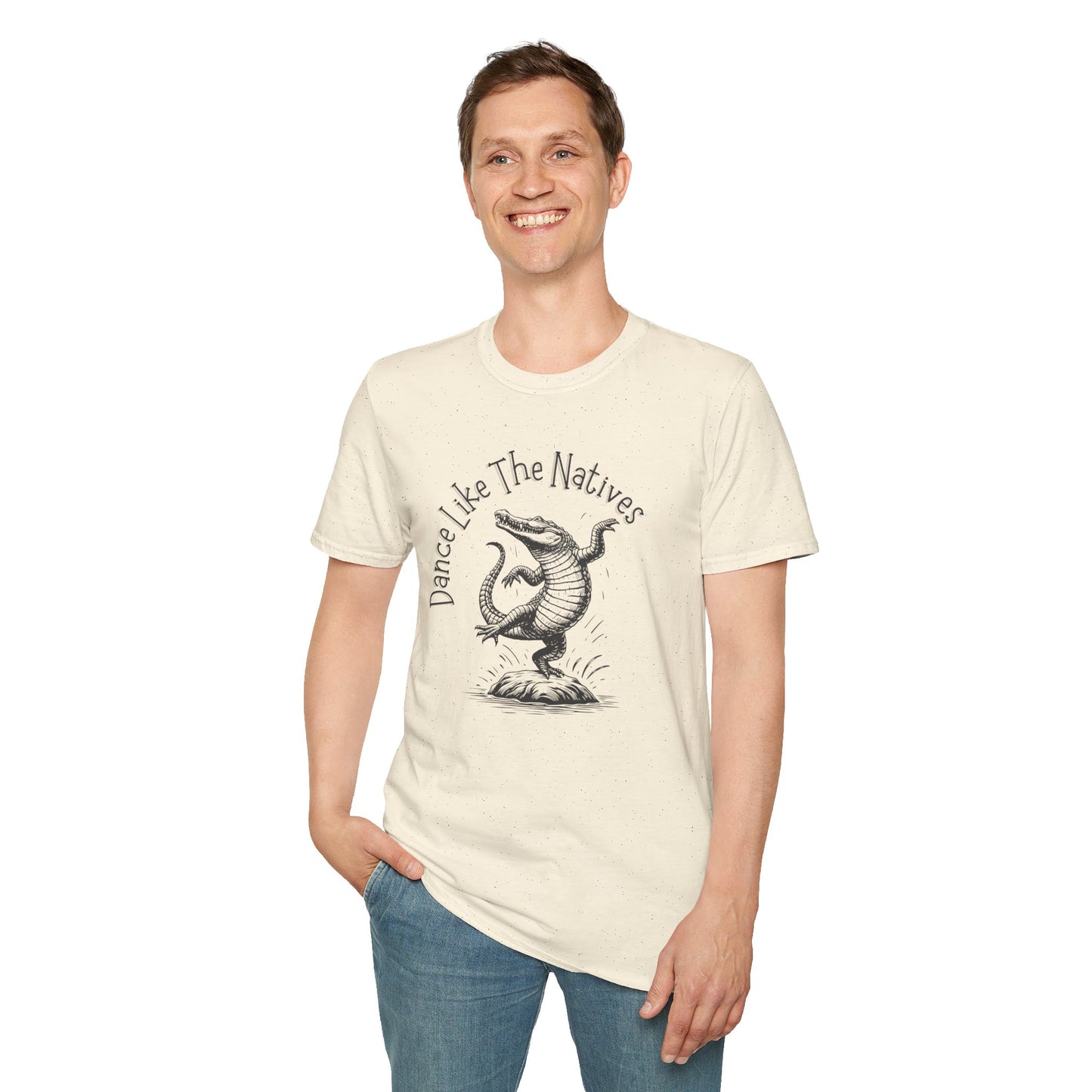 Gator Dance of Unisex Softstyle T-Shirt