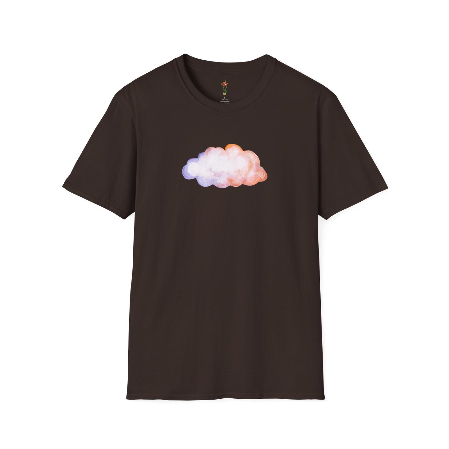 Happy Cloud Unisex Softstyle T-Shirt