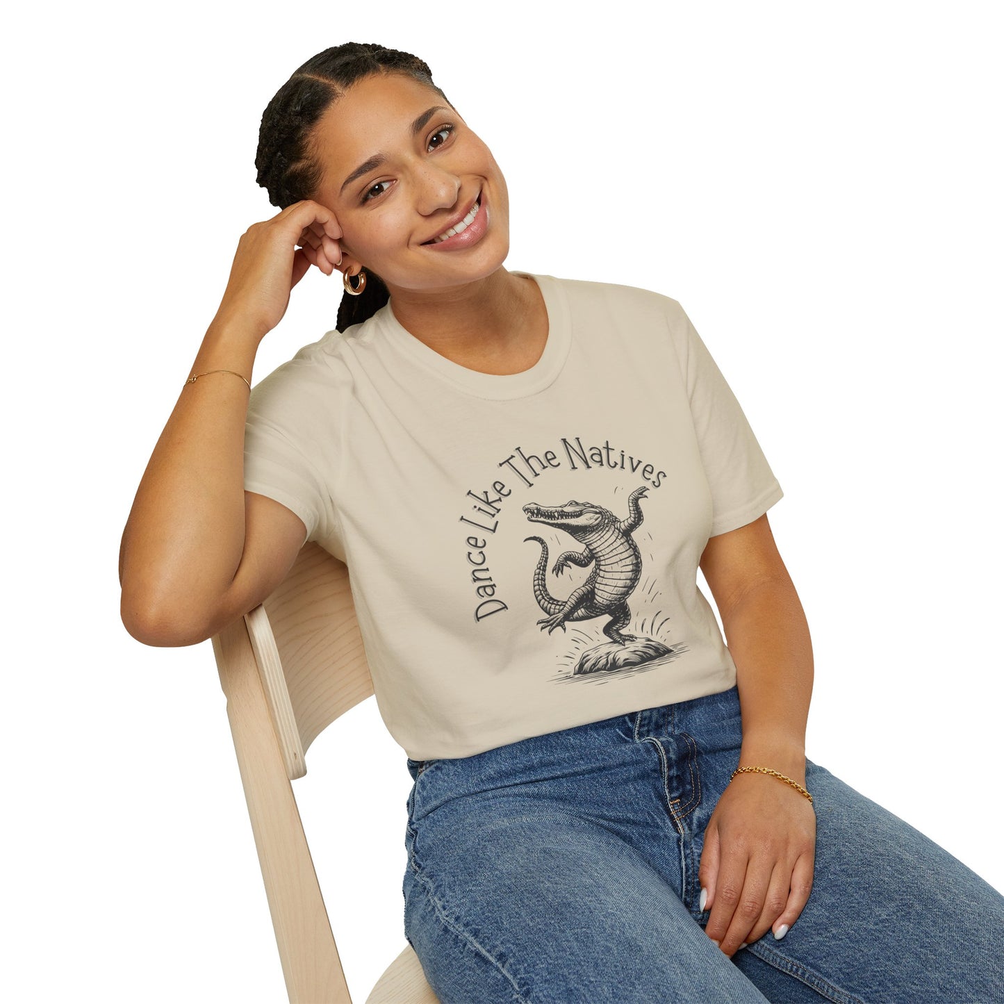 Gator Dance of Unisex Softstyle T-Shirt