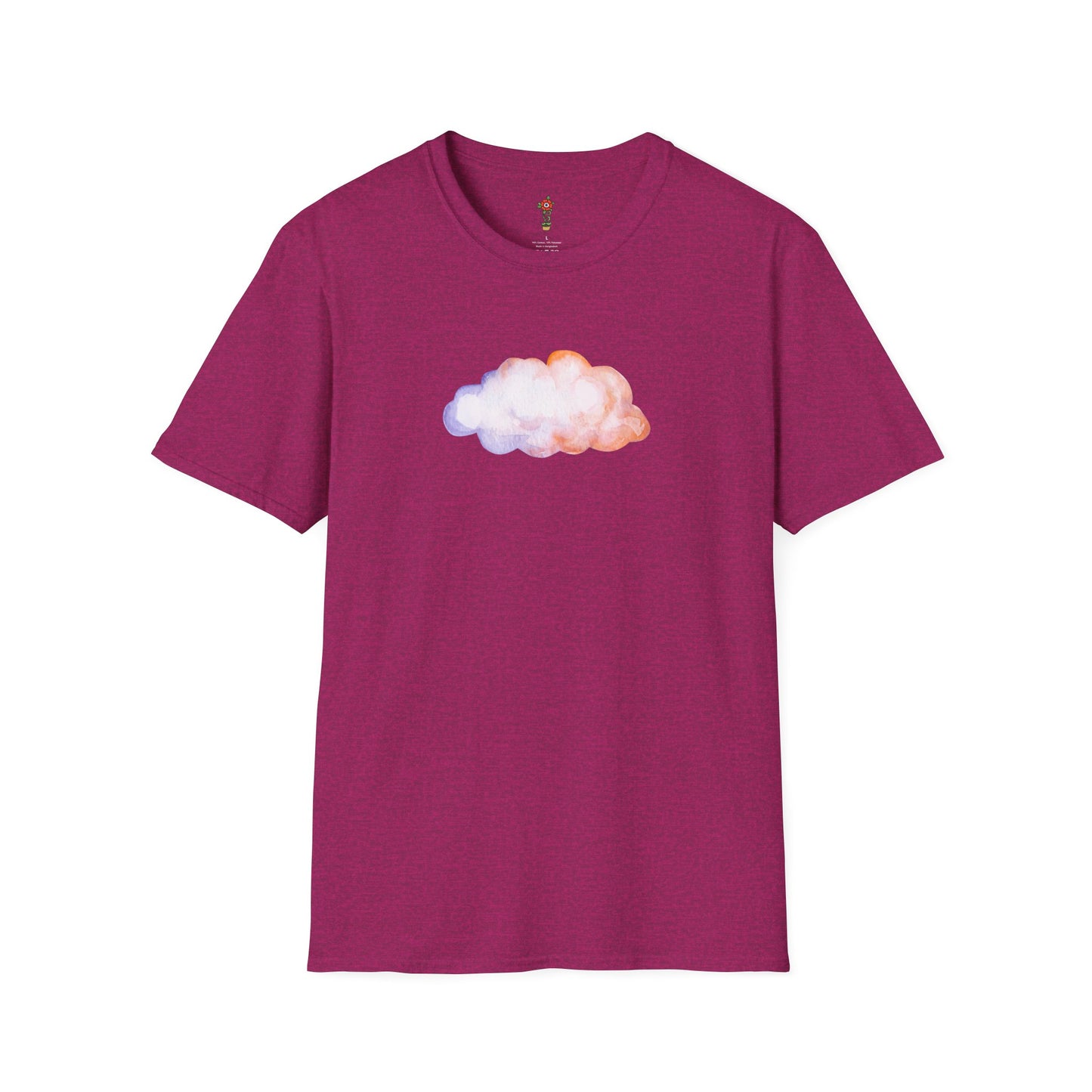 Happy Cloud Unisex Softstyle T-Shirt