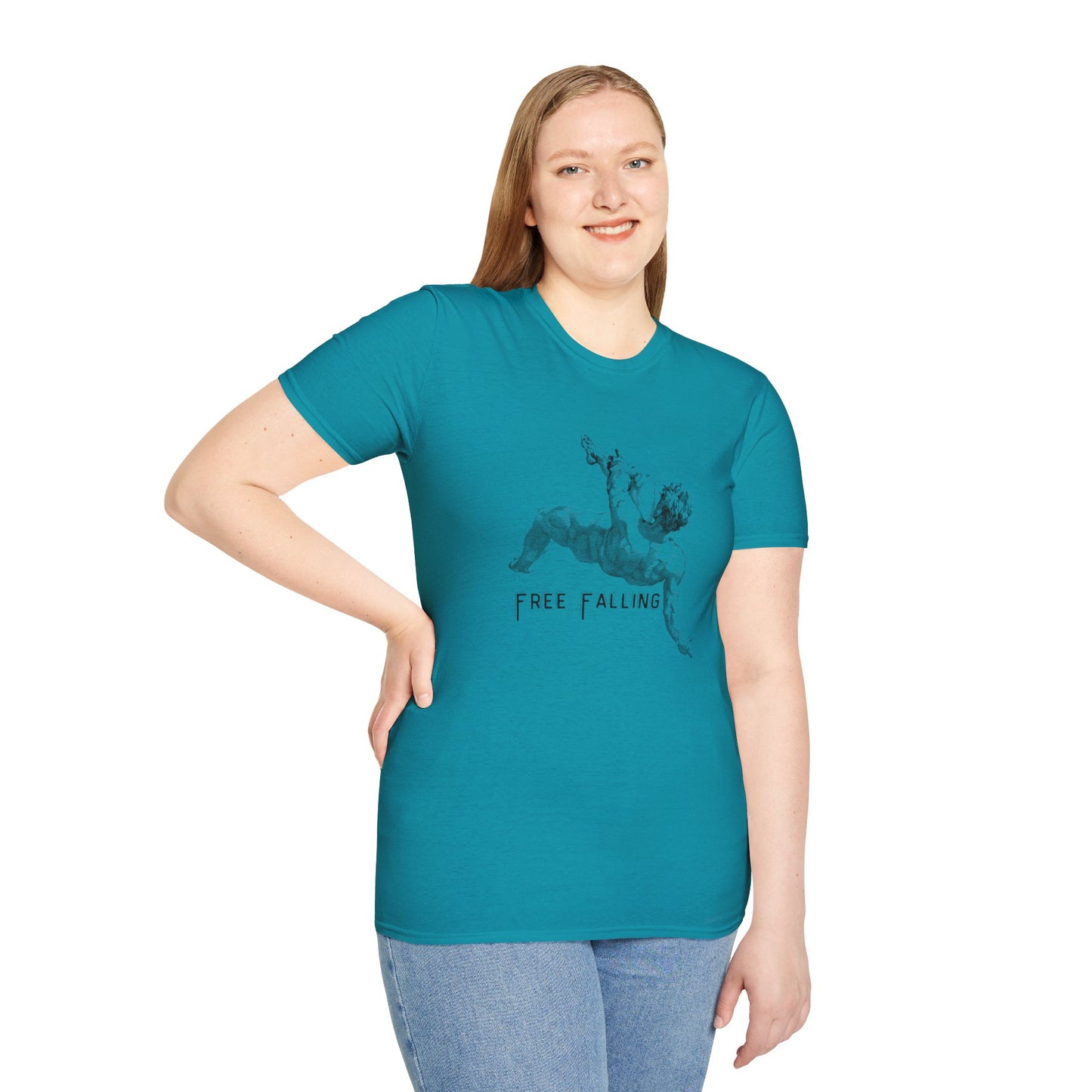 Free Falling Unisex Softstyle T-Shirt