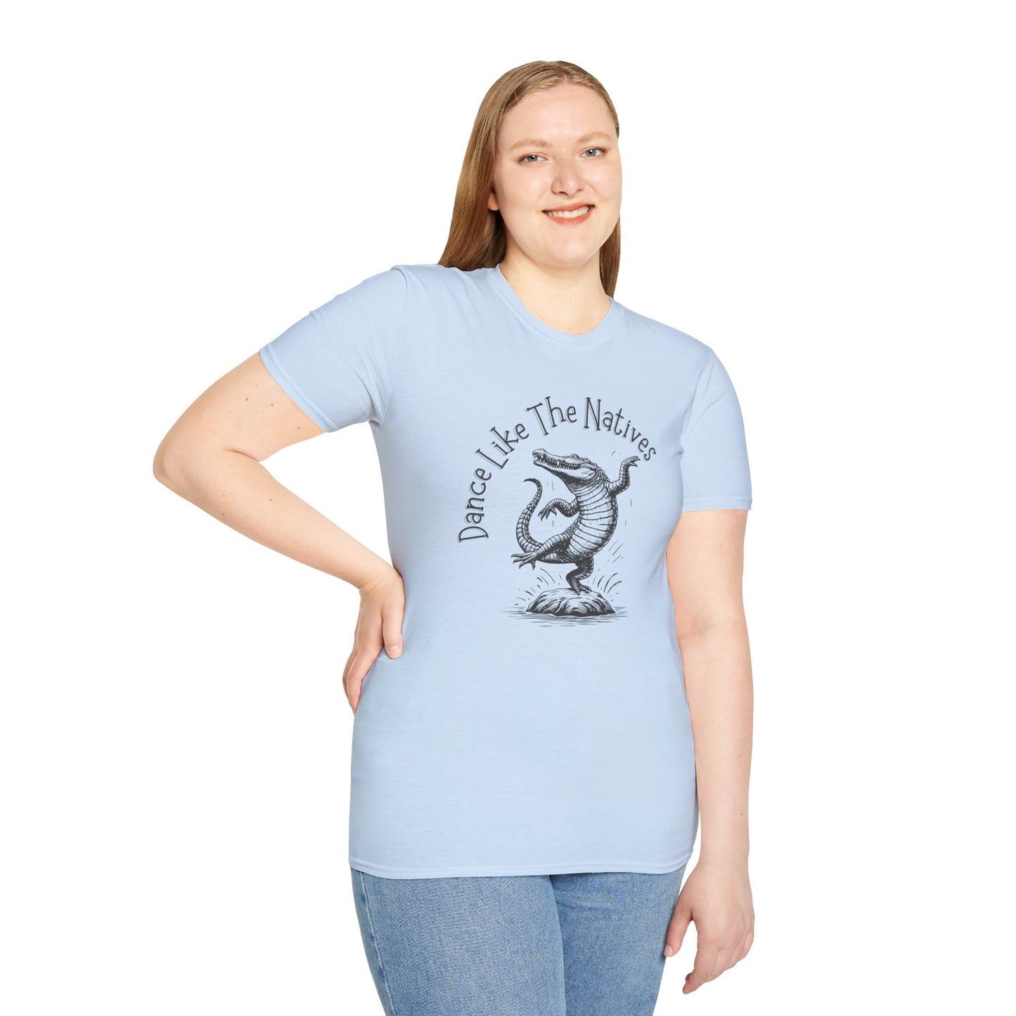 Gator Dance of Unisex Softstyle T-Shirt