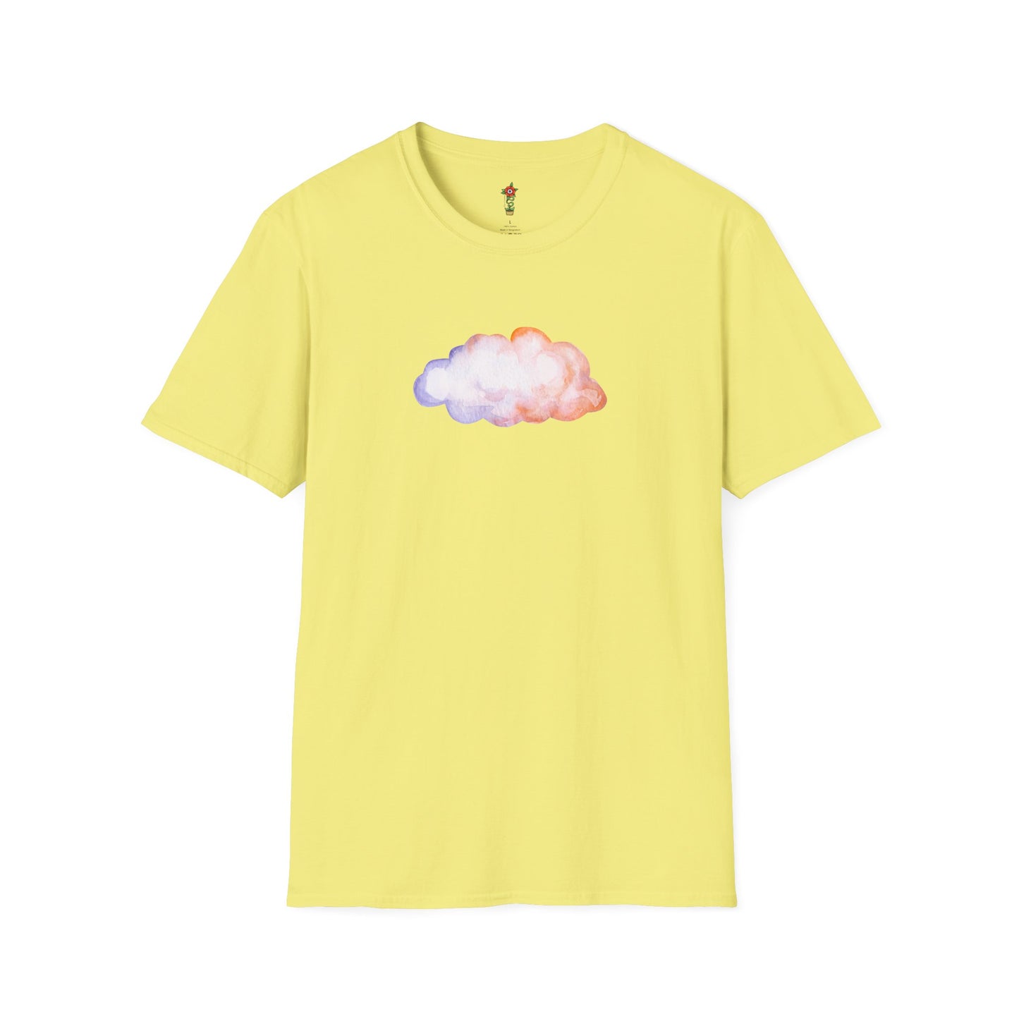 Happy Cloud Unisex Softstyle T-Shirt