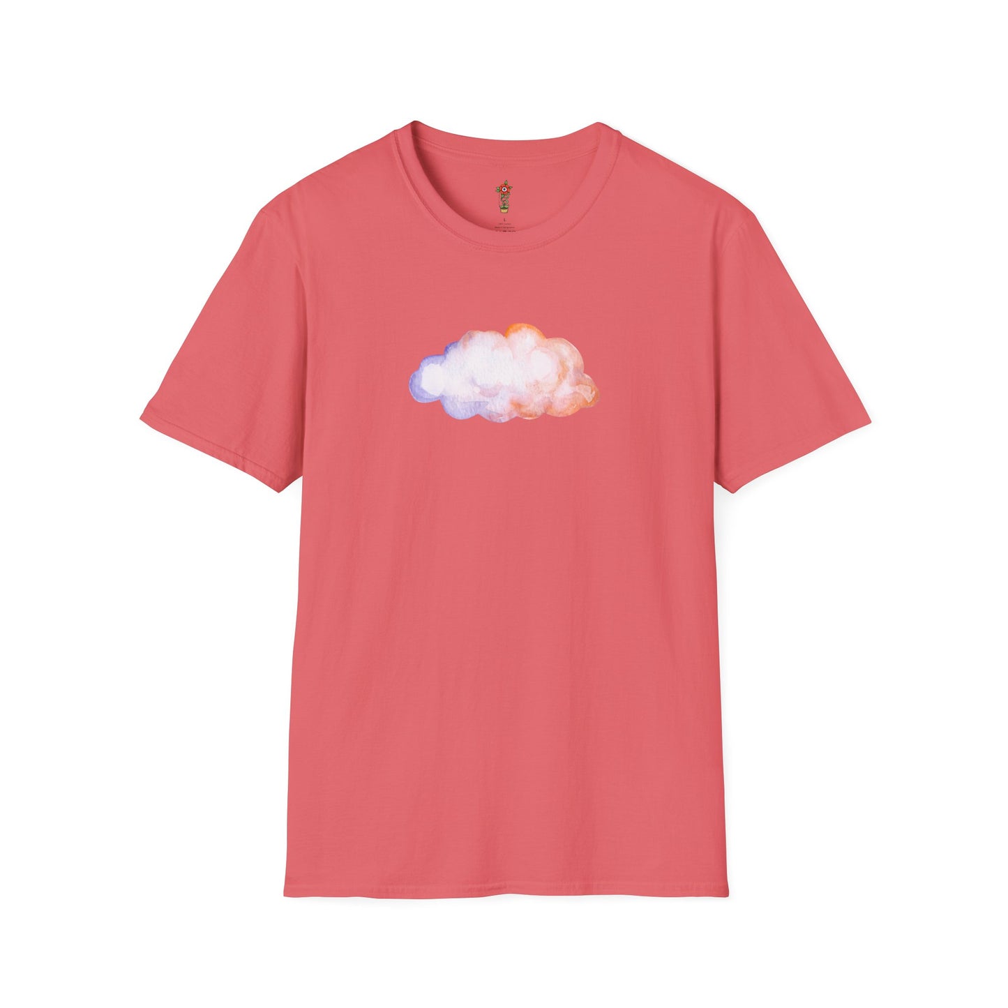 Happy Cloud Unisex Softstyle T-Shirt