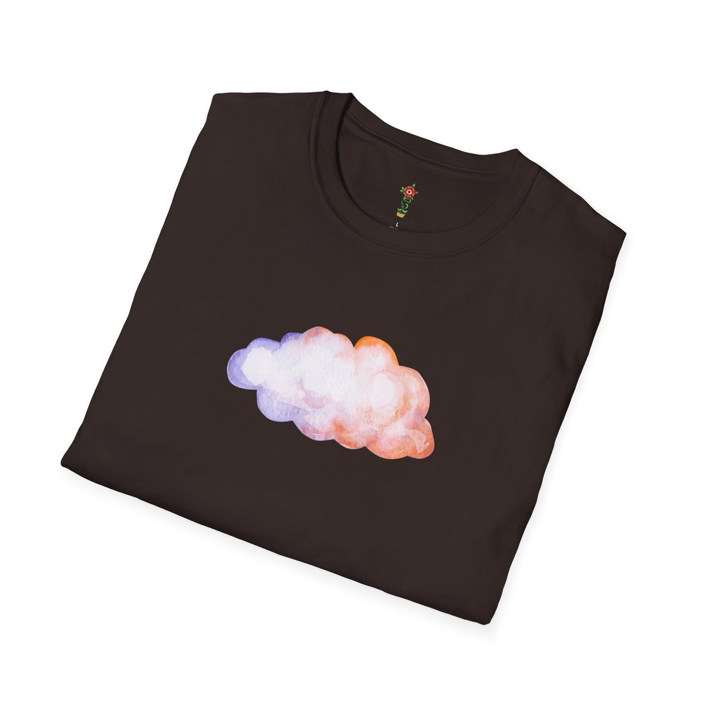 Happy Cloud Unisex Softstyle T-Shirt