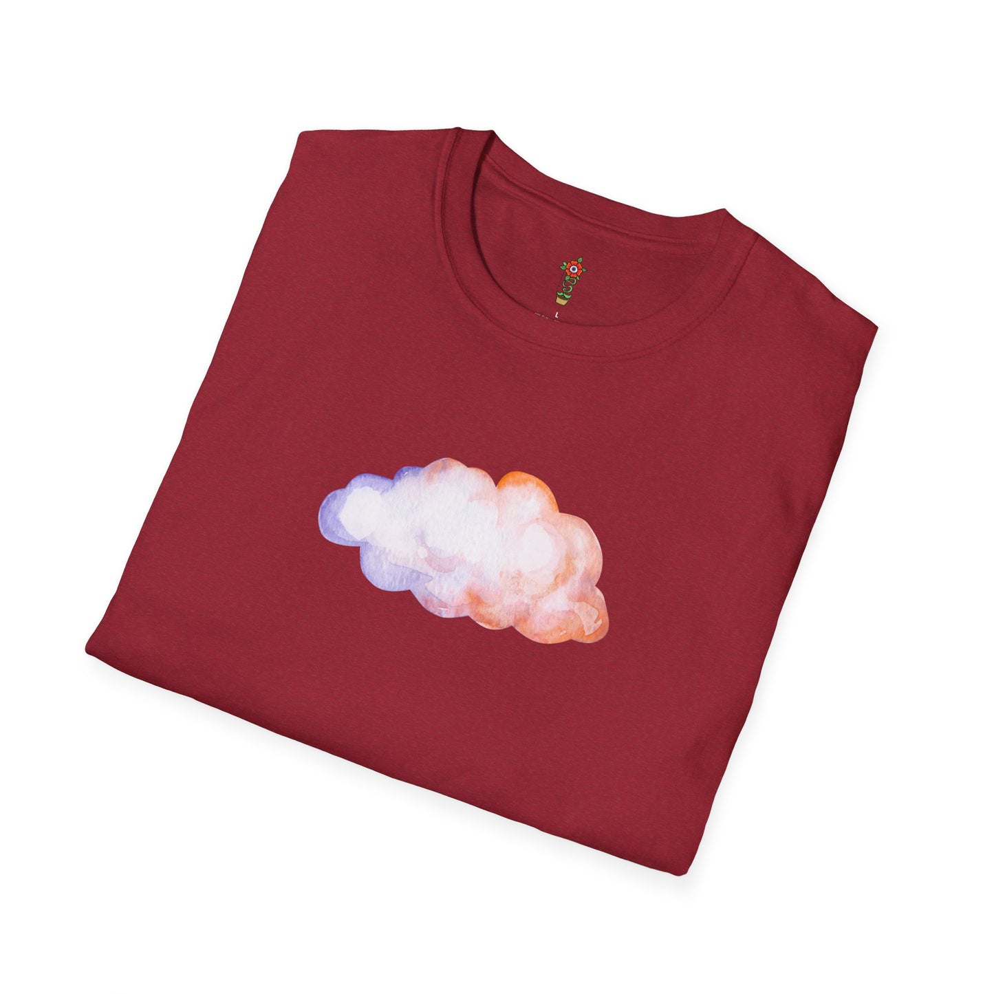 Happy Cloud Unisex Softstyle T-Shirt