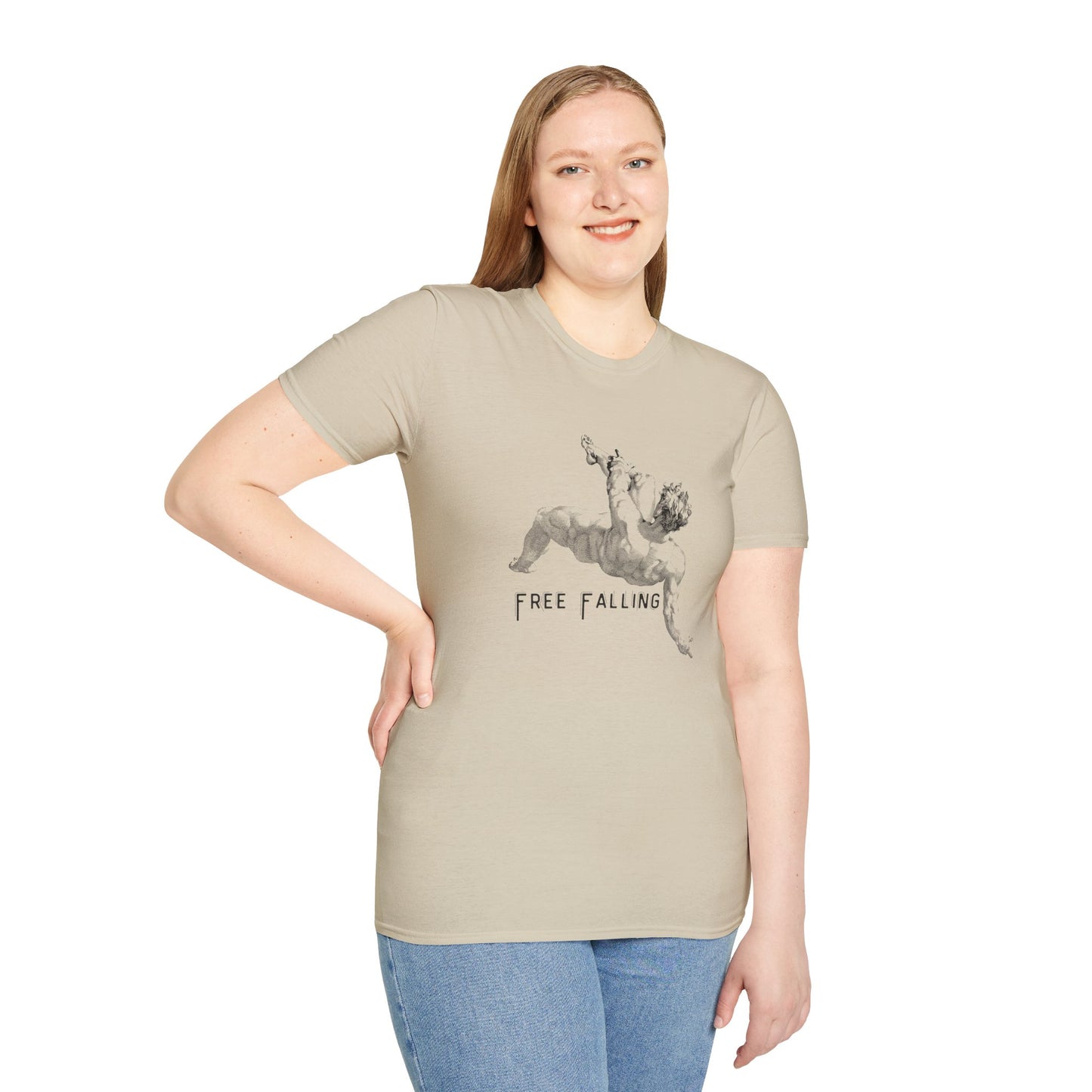 Free Falling Unisex Softstyle T-Shirt