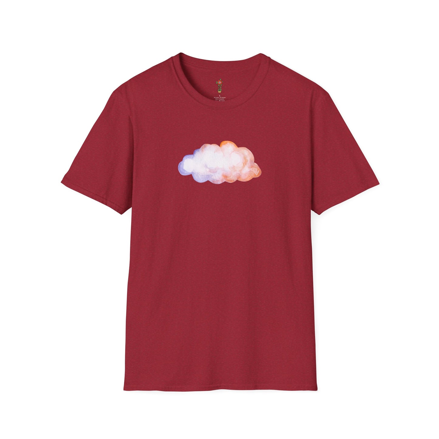 Happy Cloud Unisex Softstyle T-Shirt
